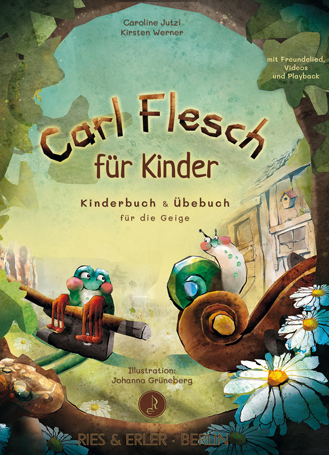 Buchcover mit Frosch und Schnecke